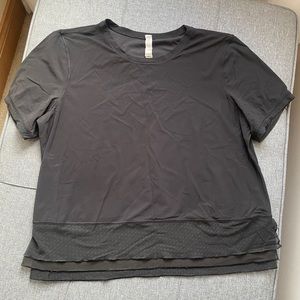 Lululemon Black  Short Sleeve Shirt